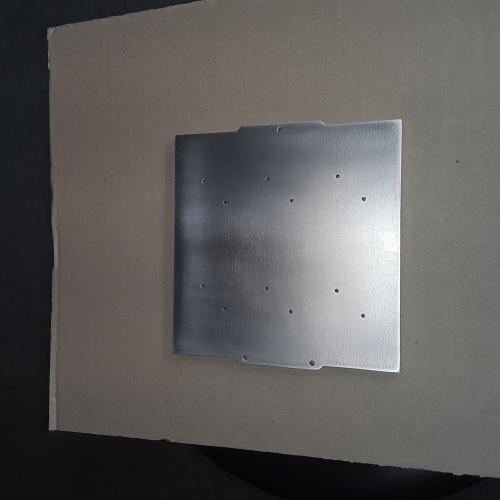 Réalisation plaque aluminium